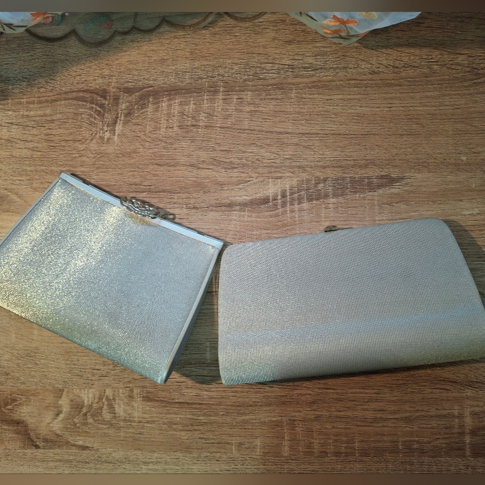 Vintage Silver Clutch Set